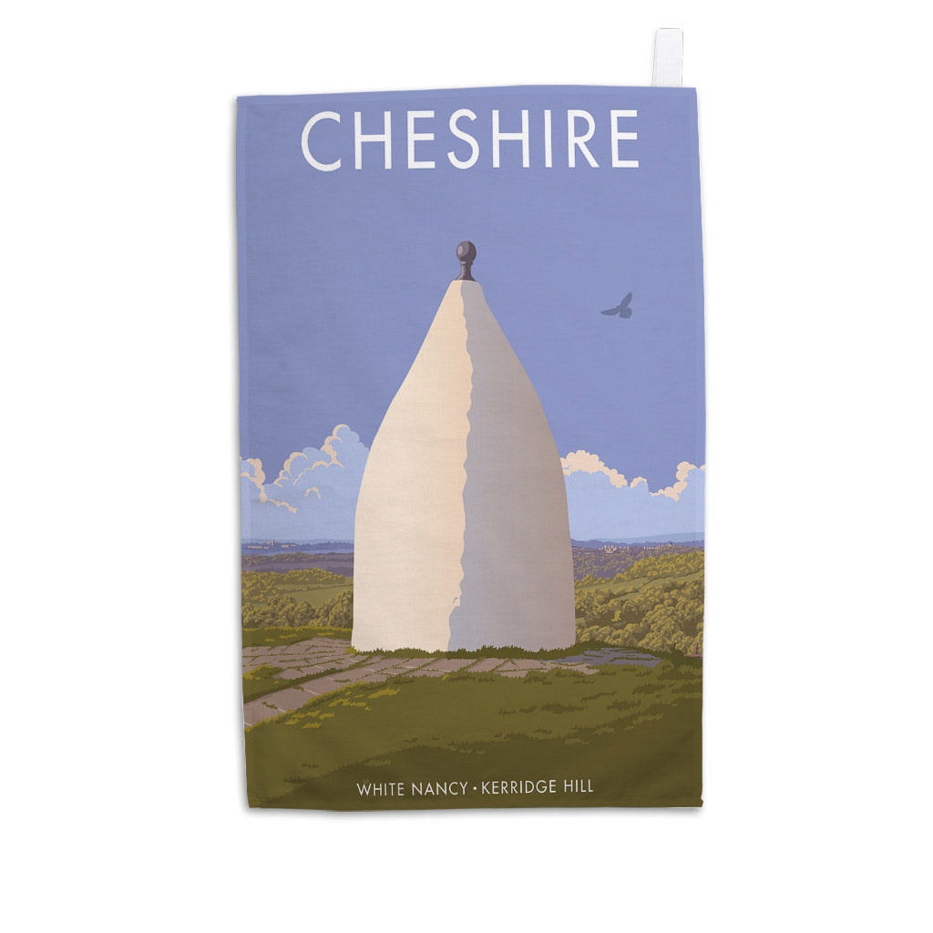 White Nancy, Kerridge Hill Tea Towel