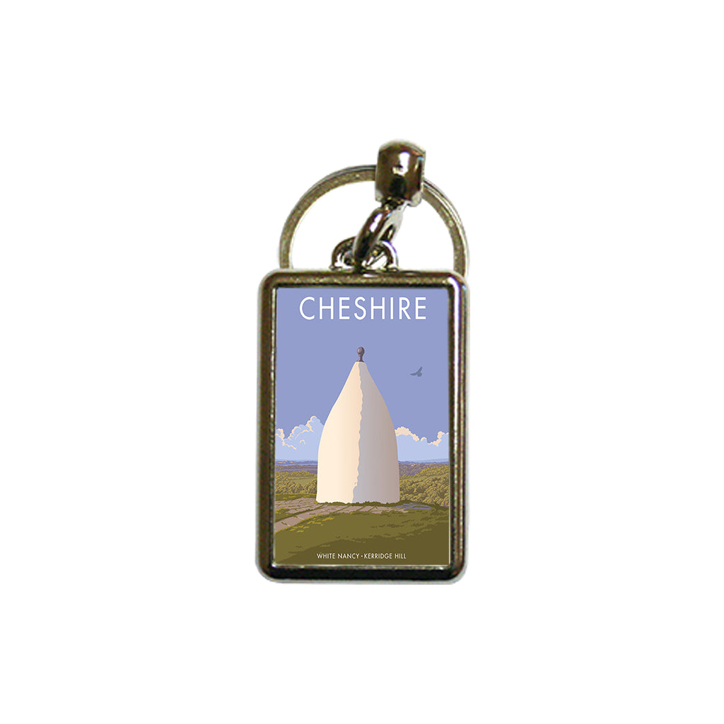 White Nancy, Kerridge Hill Metal Keyring