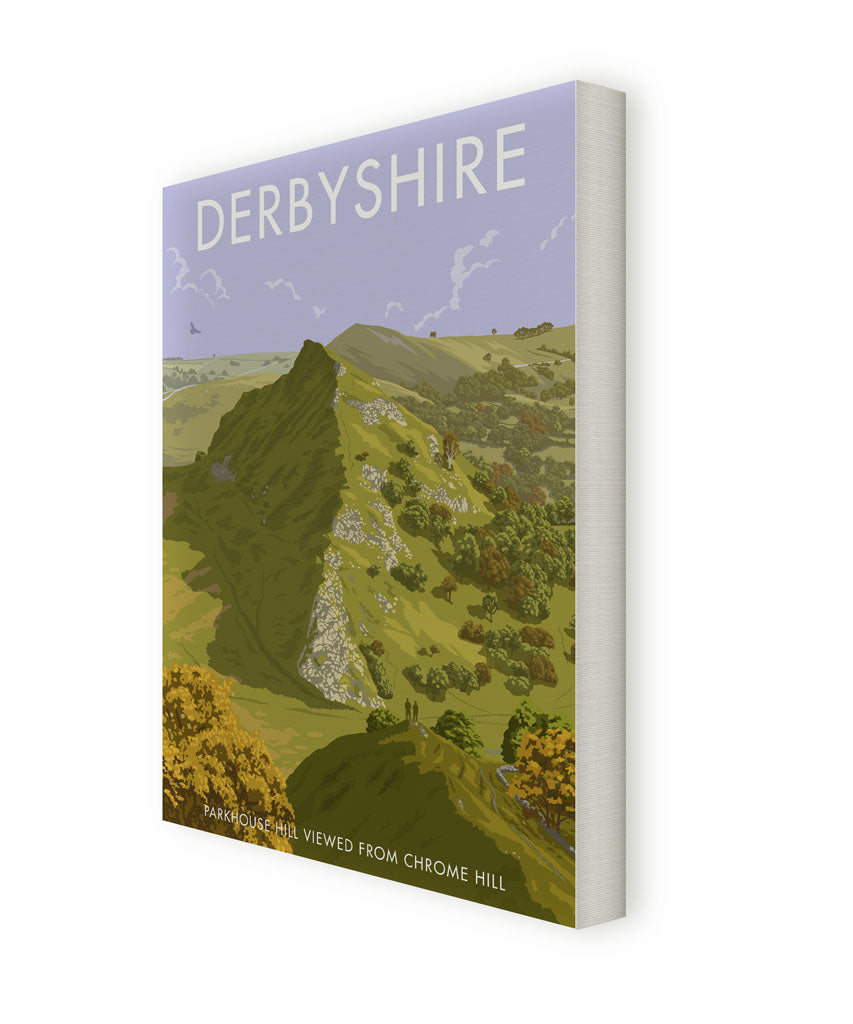 Parkhouse Hill from Chrome Hill Canvas