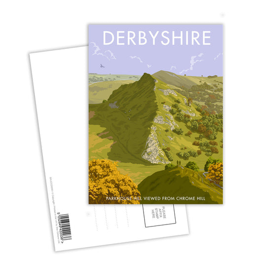 Parkhouse Hill from Chrome Hill Postcard Pack of 8