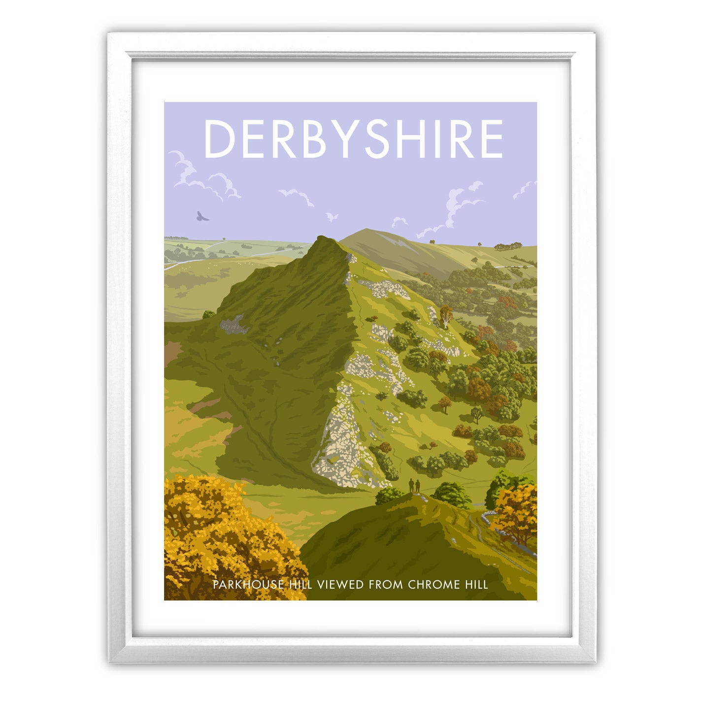 Parkhouse Hill from Chrome Hill Art Print