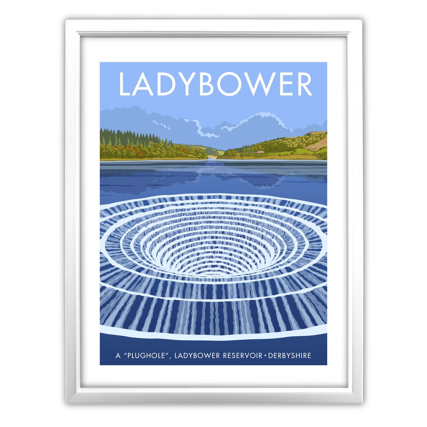 Ladybower Reservoir Art Print