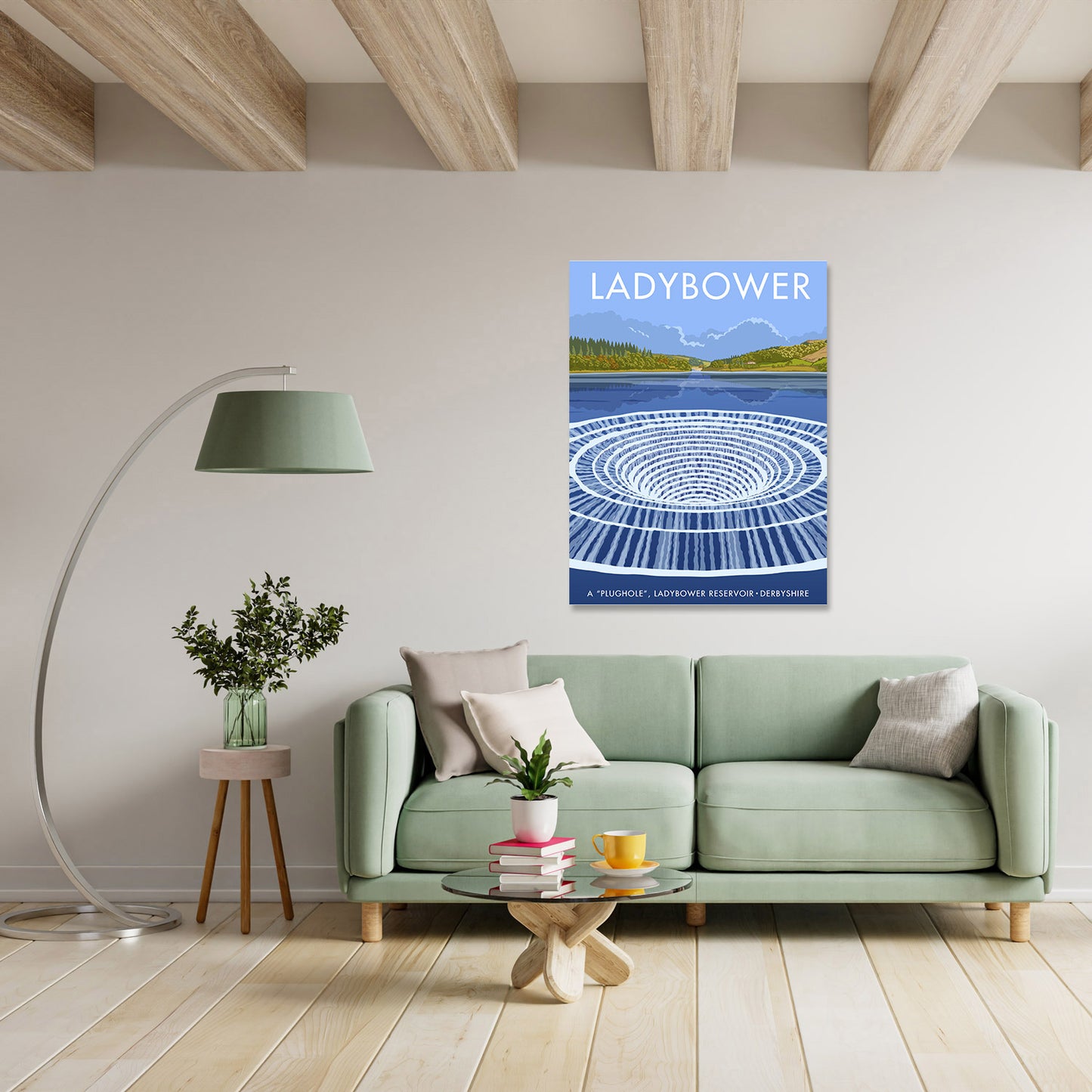Ladybower Reservoir Art Print
