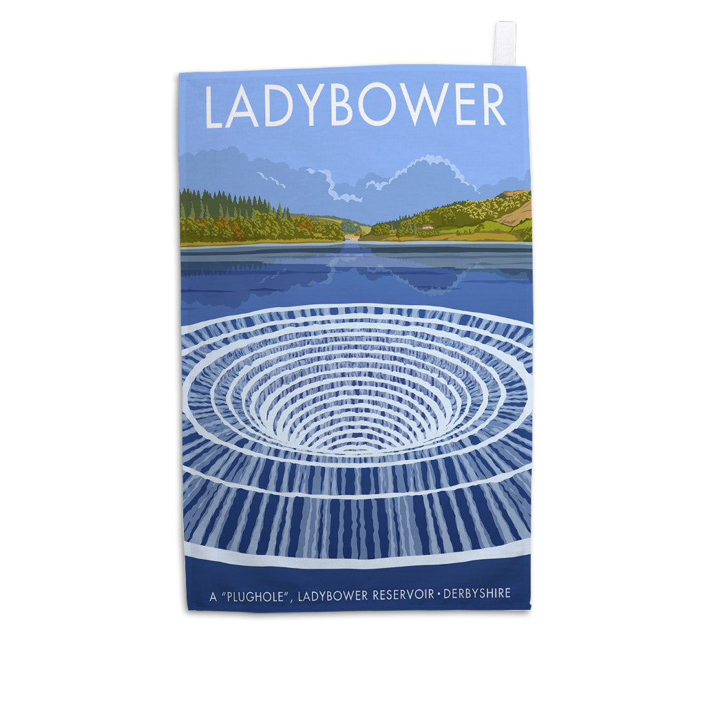 Ladybower Reservoir Tea Towel