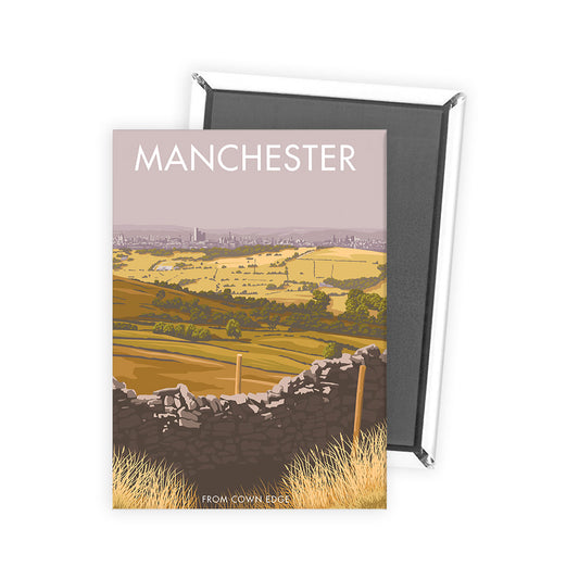 Manchester From Cown Edge Magnet