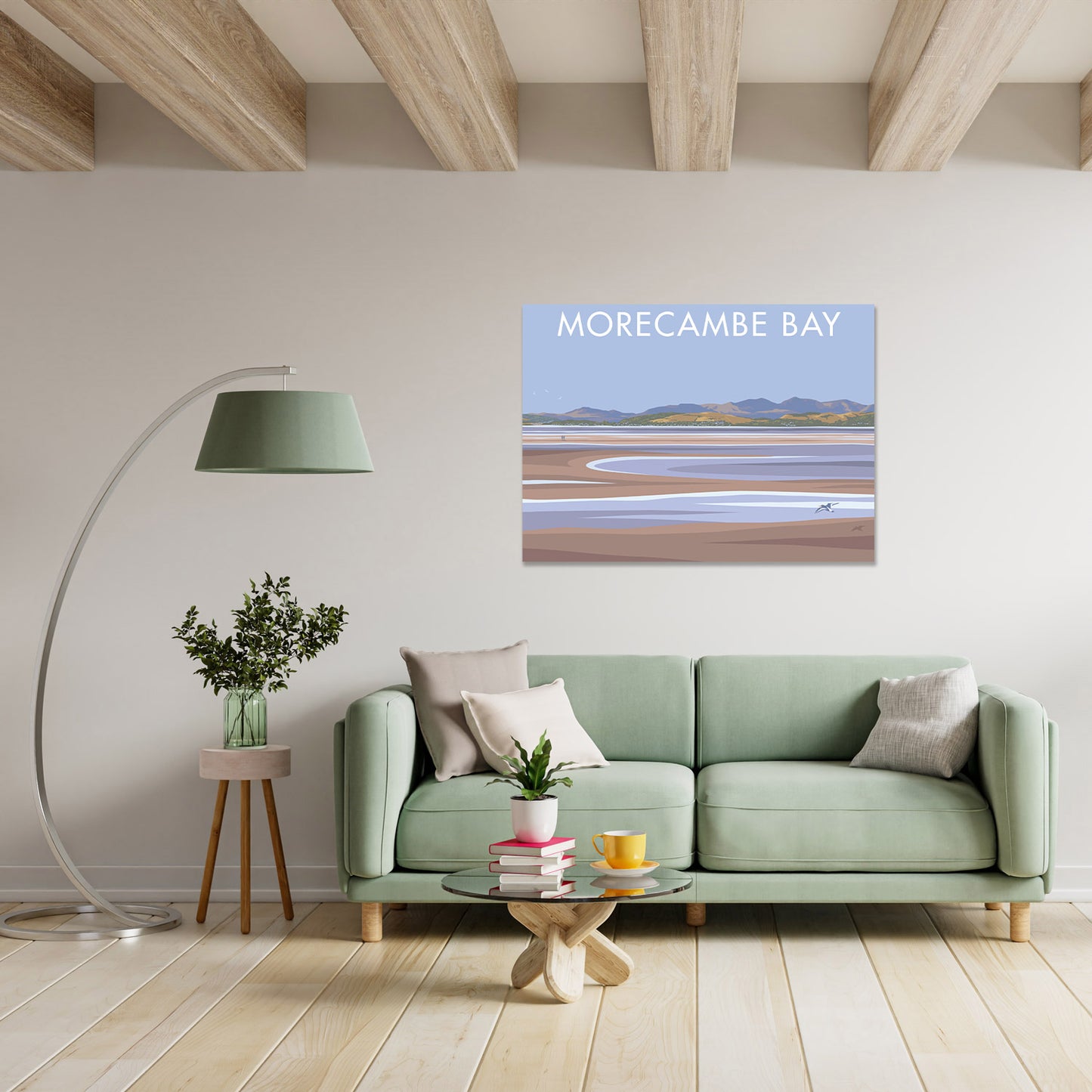 Morecambe Bay Art Print