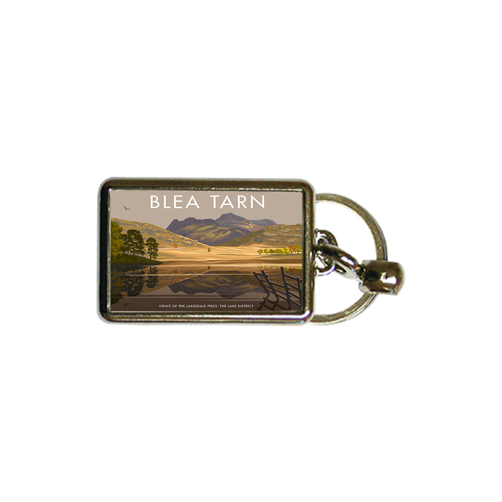Blea Tarn, Lake District Metal Keyring