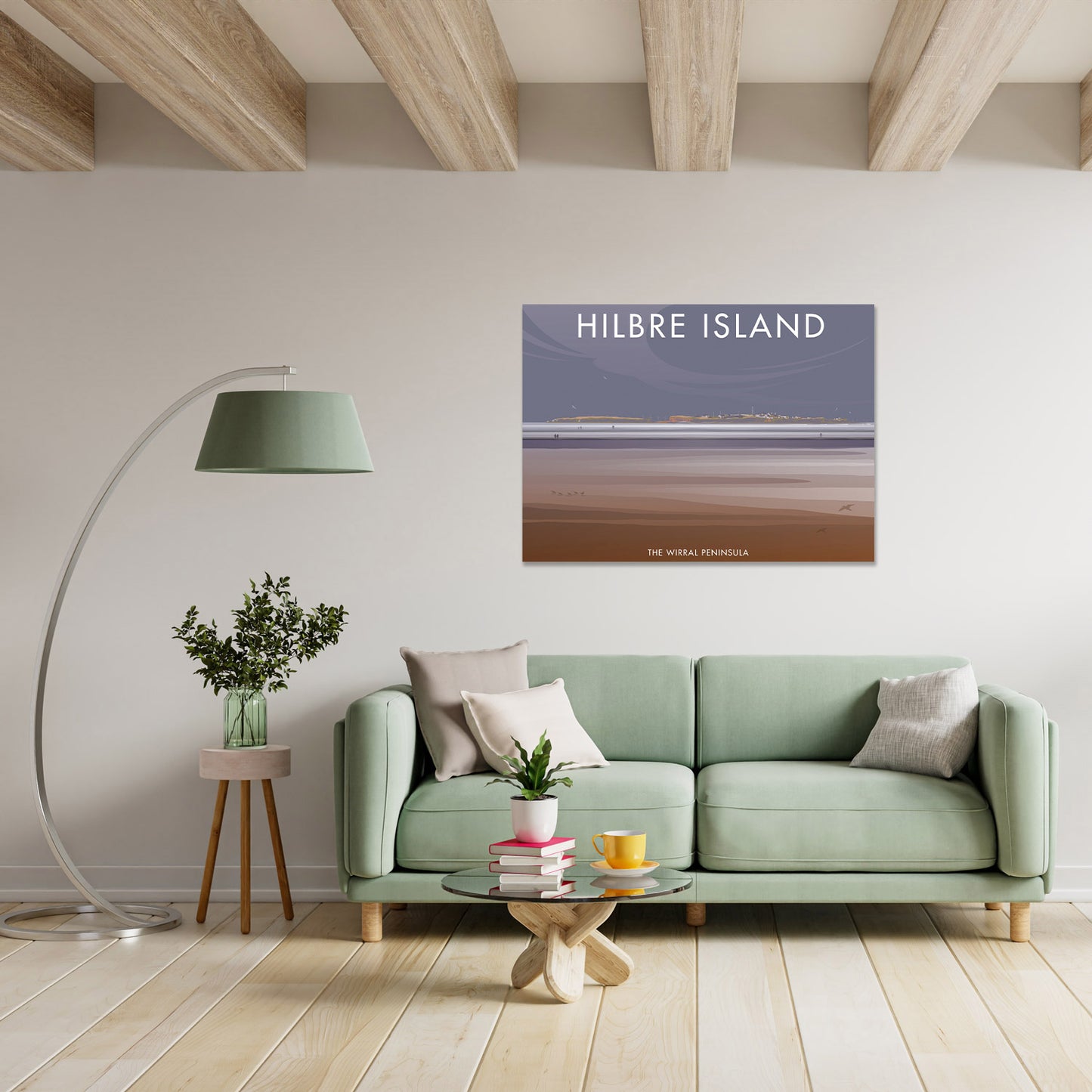 Hilbre Island Art Print