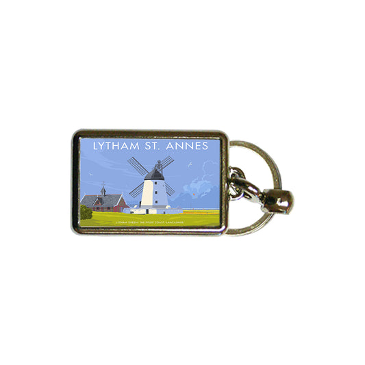 Lytham St. Annes, Lancashire Metal Keyring