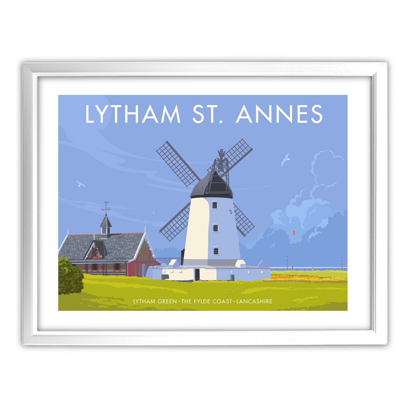 Lytham St. Annes, Lancashire Art Print