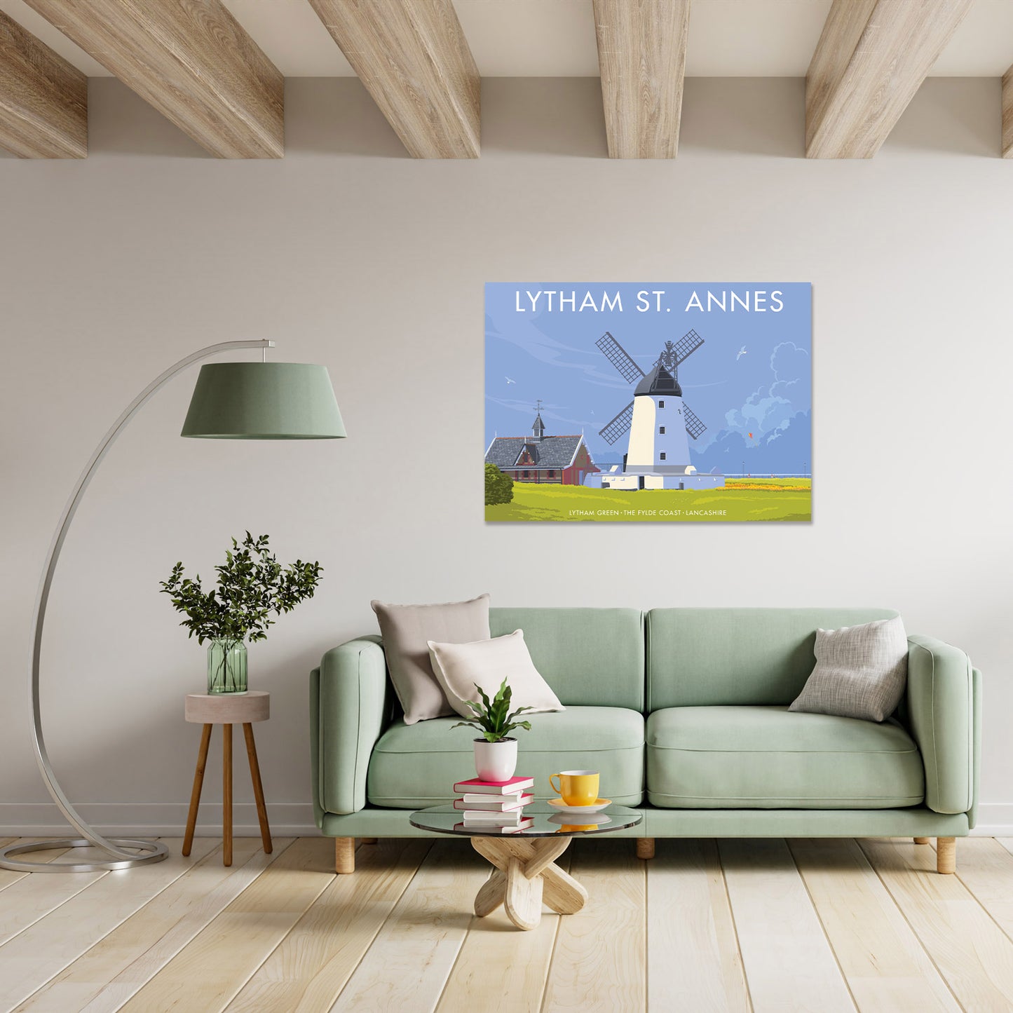 Lytham St. Annes, Lancashire Art Print