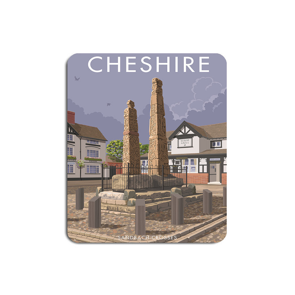 Sandbach Crosses, Cheshire Mouse Mat