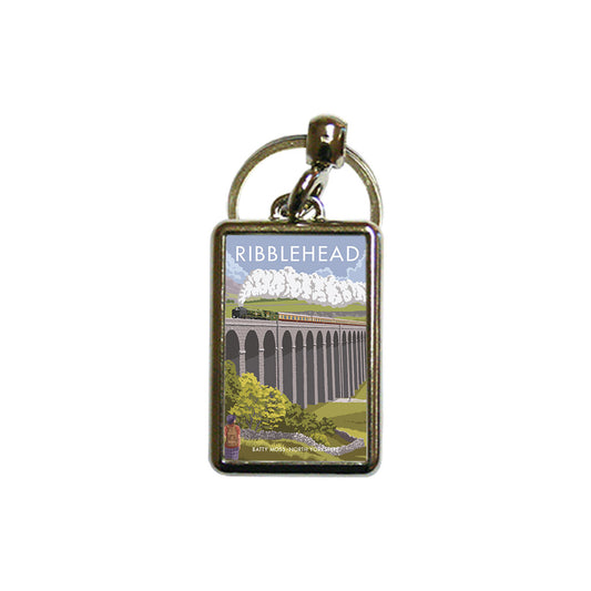 Ribblehead Metal Keyring