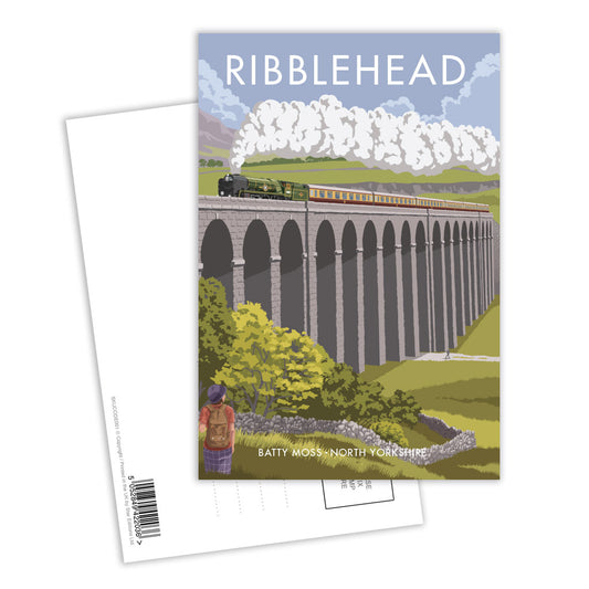 Ribblehead Postcard Pack of 8