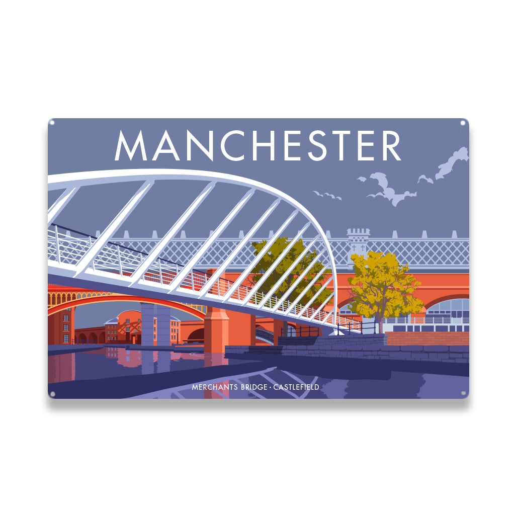 Manchester Metal Sign