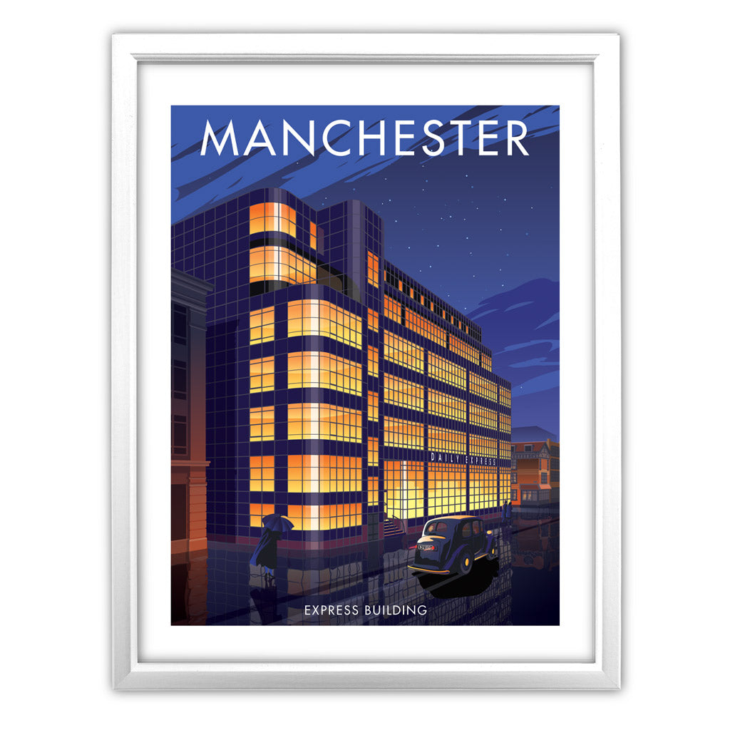 Manchester Express Building Art Print