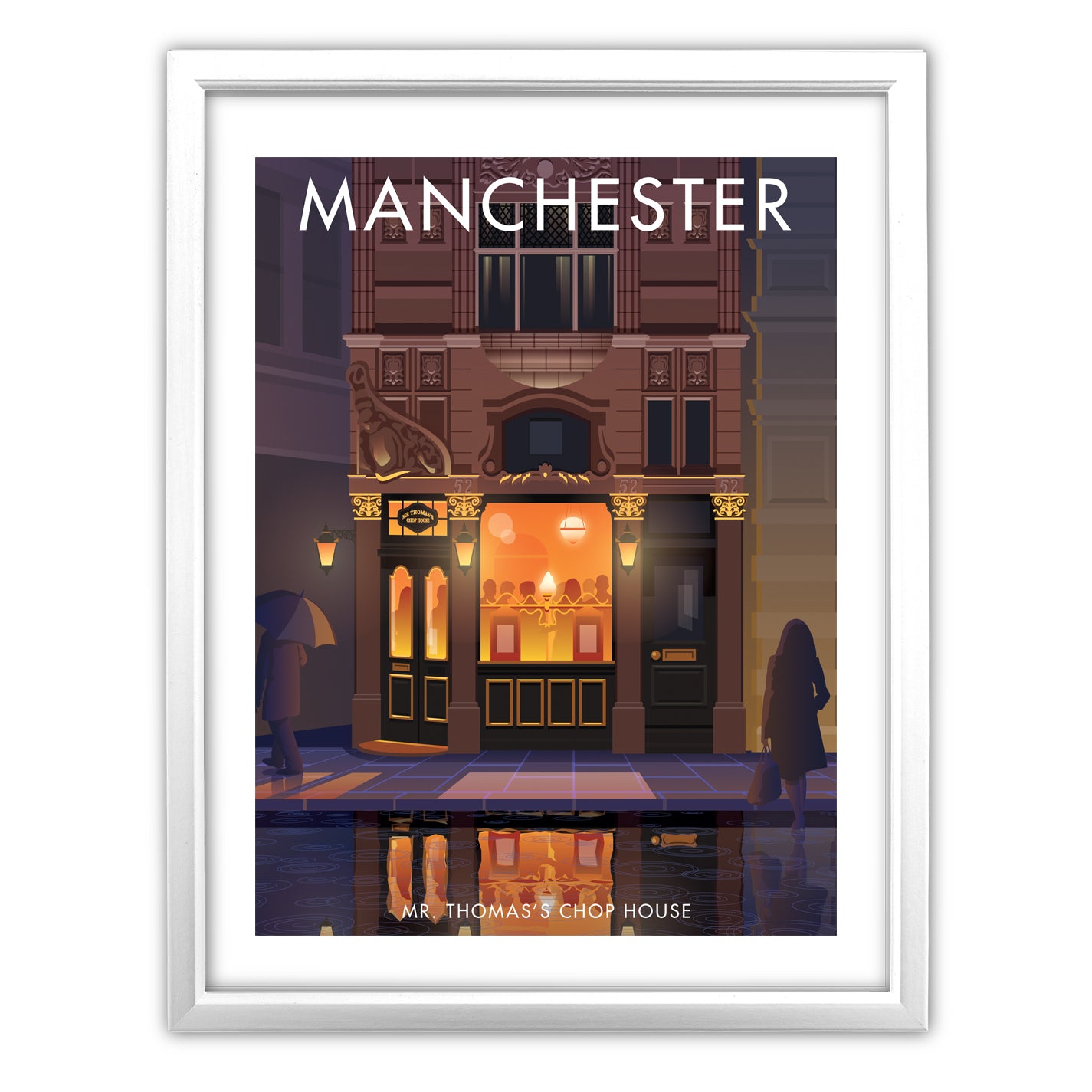 Manchester Art Print