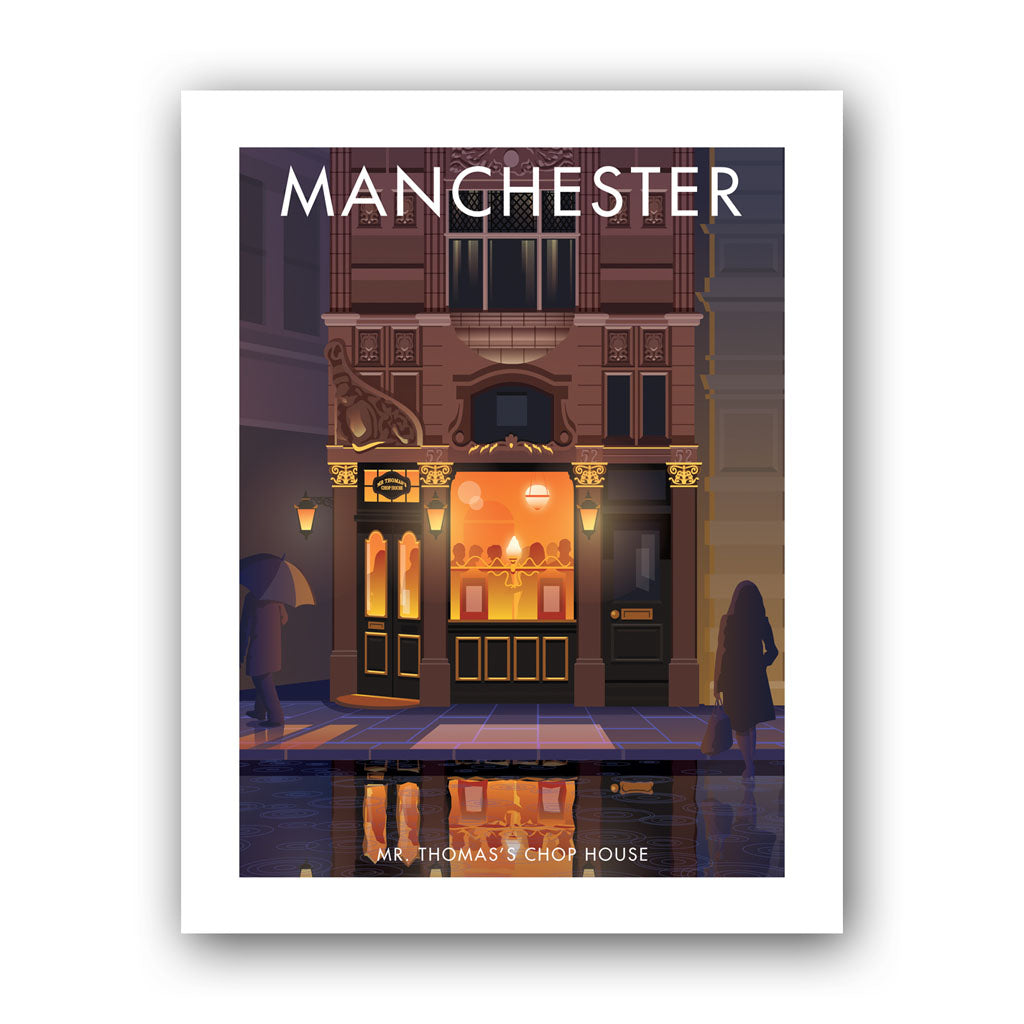 Manchester Art Print