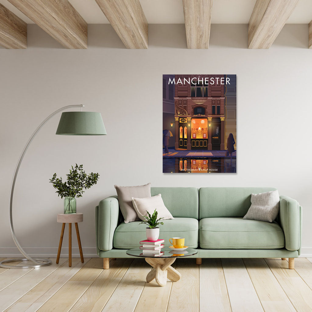 Manchester Art Print