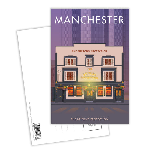 Manchester Postcard Pack of 8