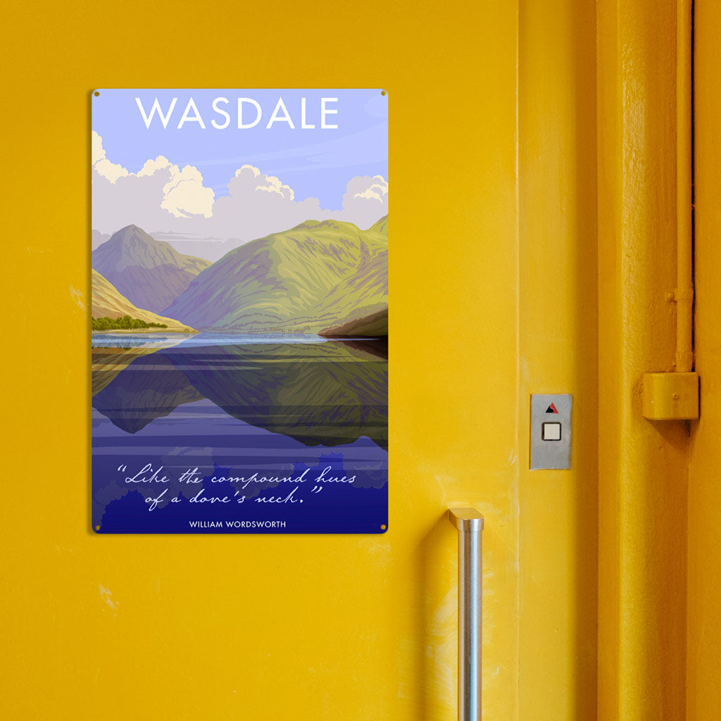 Wasdale Metal Sign