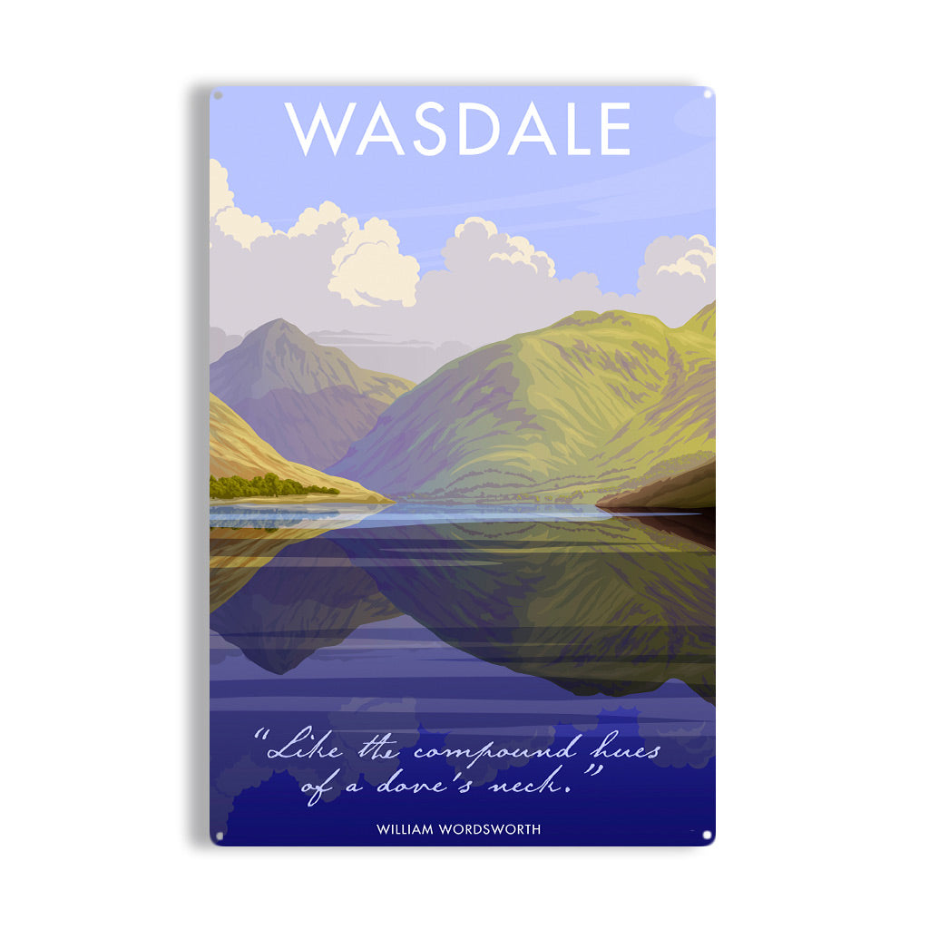 Wasdale Metal Sign