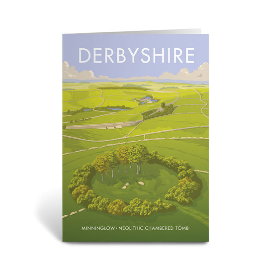 Derbyshire Greeting Card 7x5