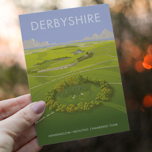Derbyshire Postcard Pack of 8
