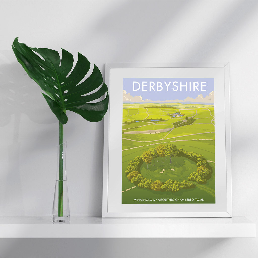 Derbyshire Art Print