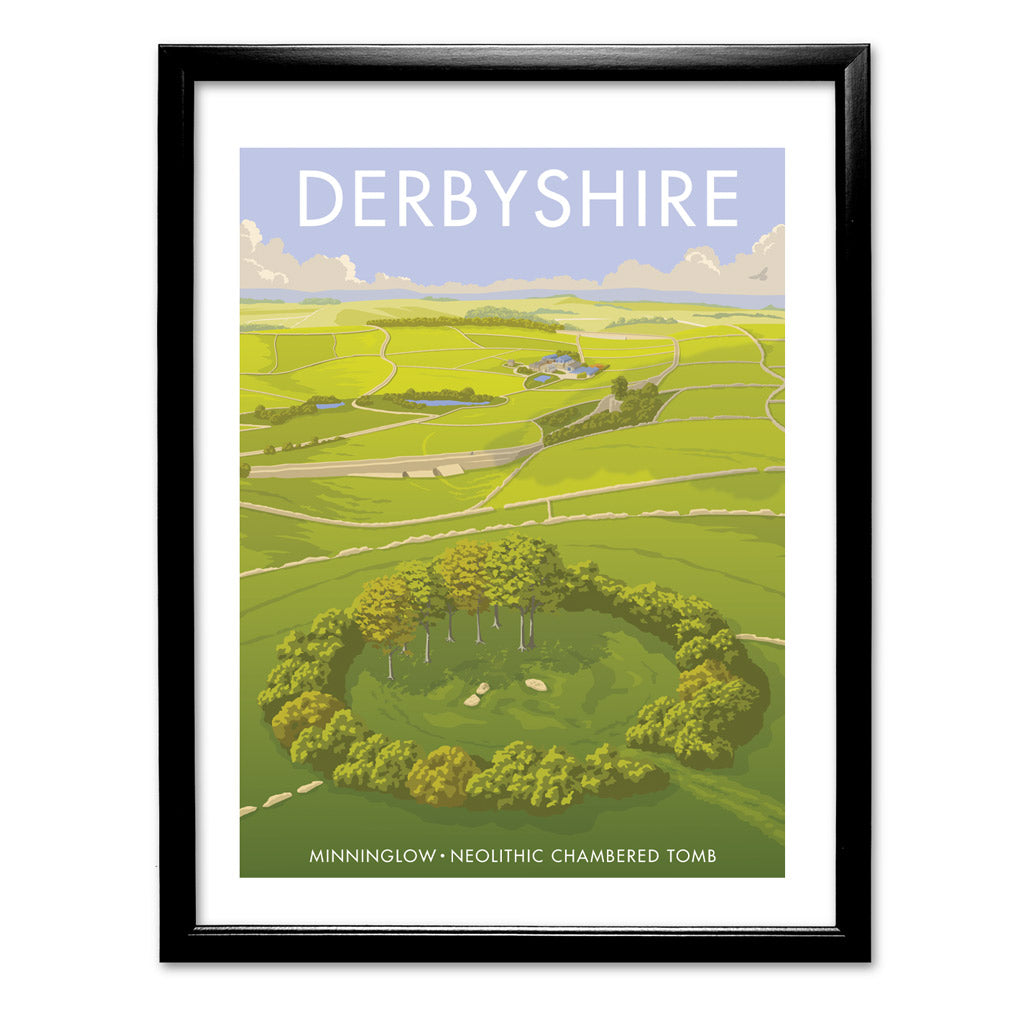 Derbyshire Art Print