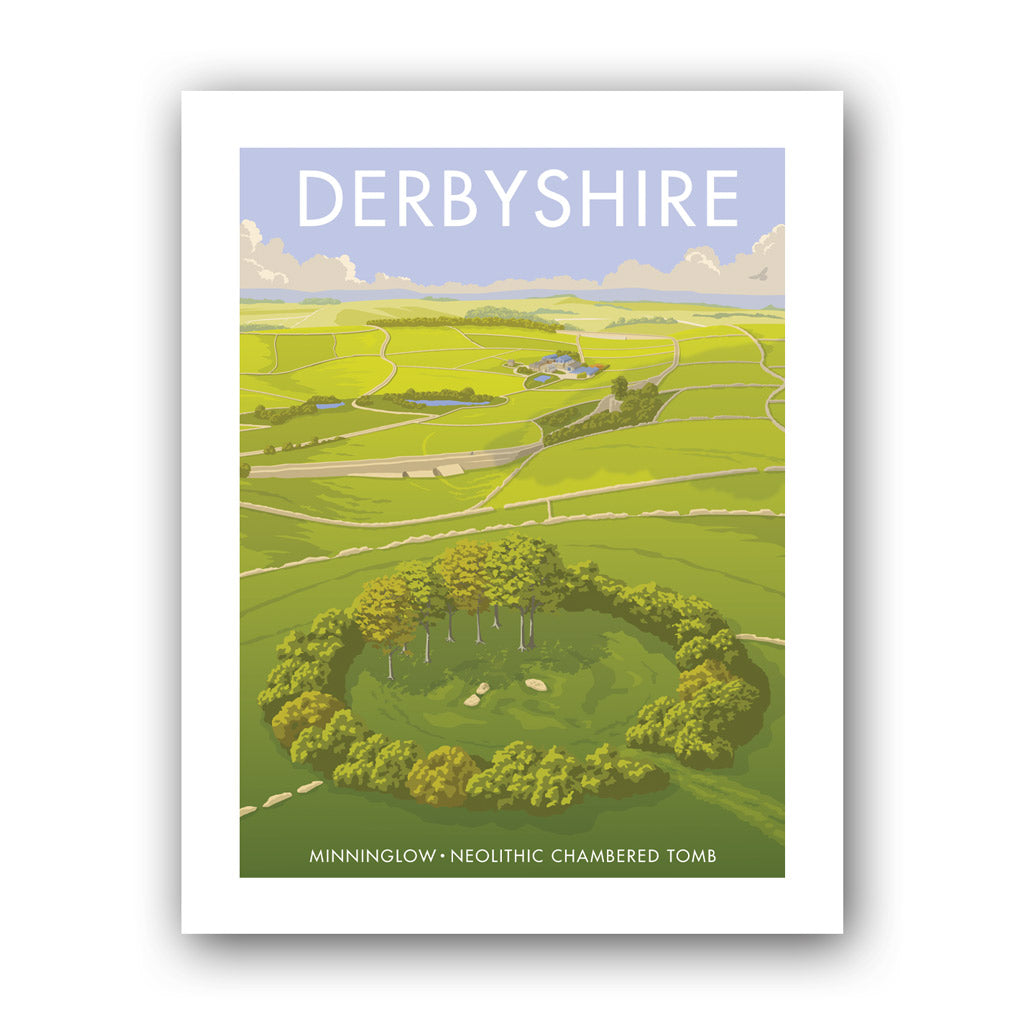 Derbyshire Art Print