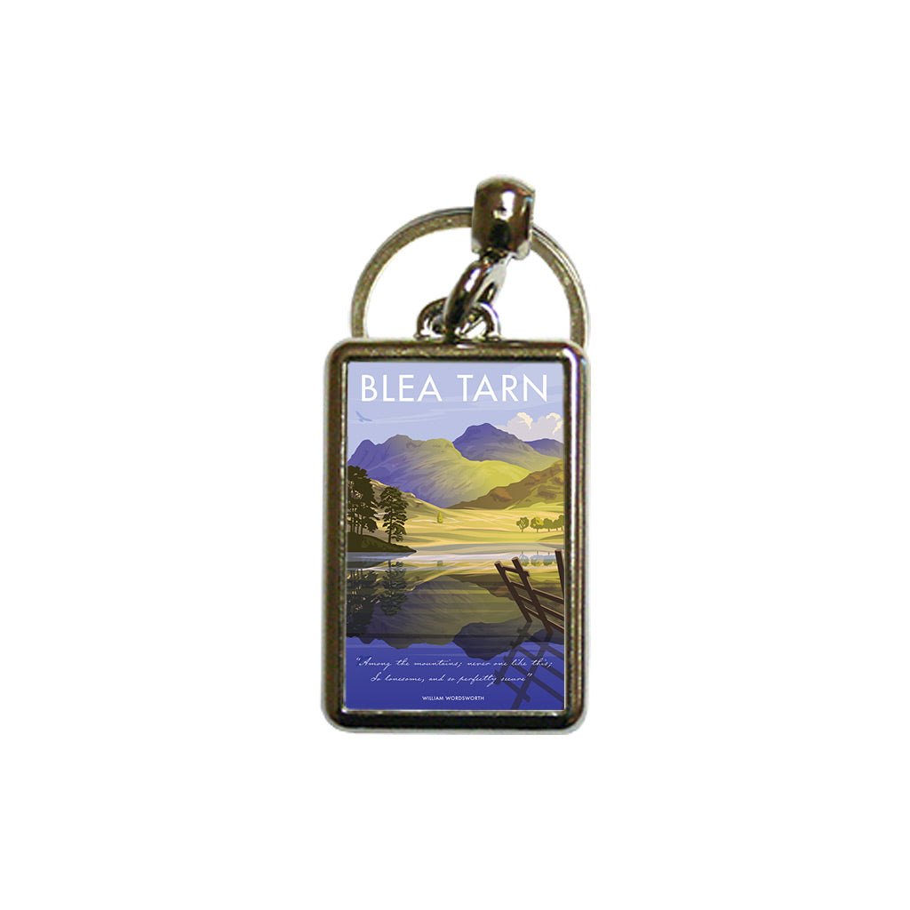 Blea Tarn, Lake District National Park Metal Keyring