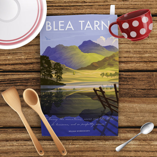 Blea Tarn, Lake District National Park Tea Towel