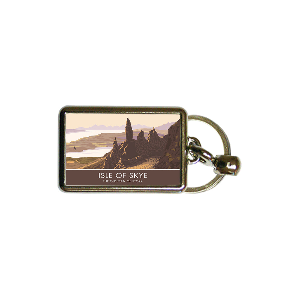 The Old Man of Storr, Isle of Skye Metal Keyring