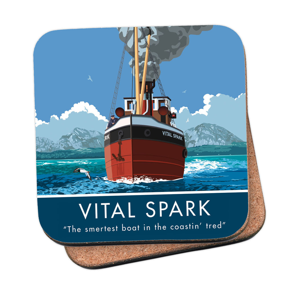 Vital Spark Coaster
