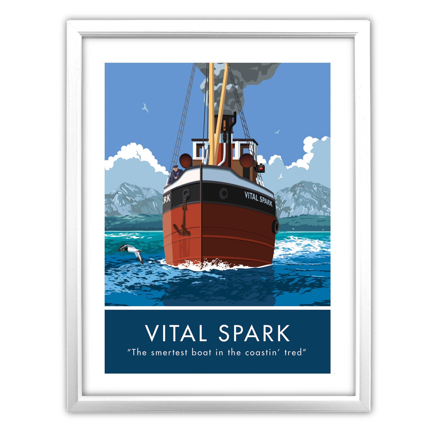 Vital Spark Art Print