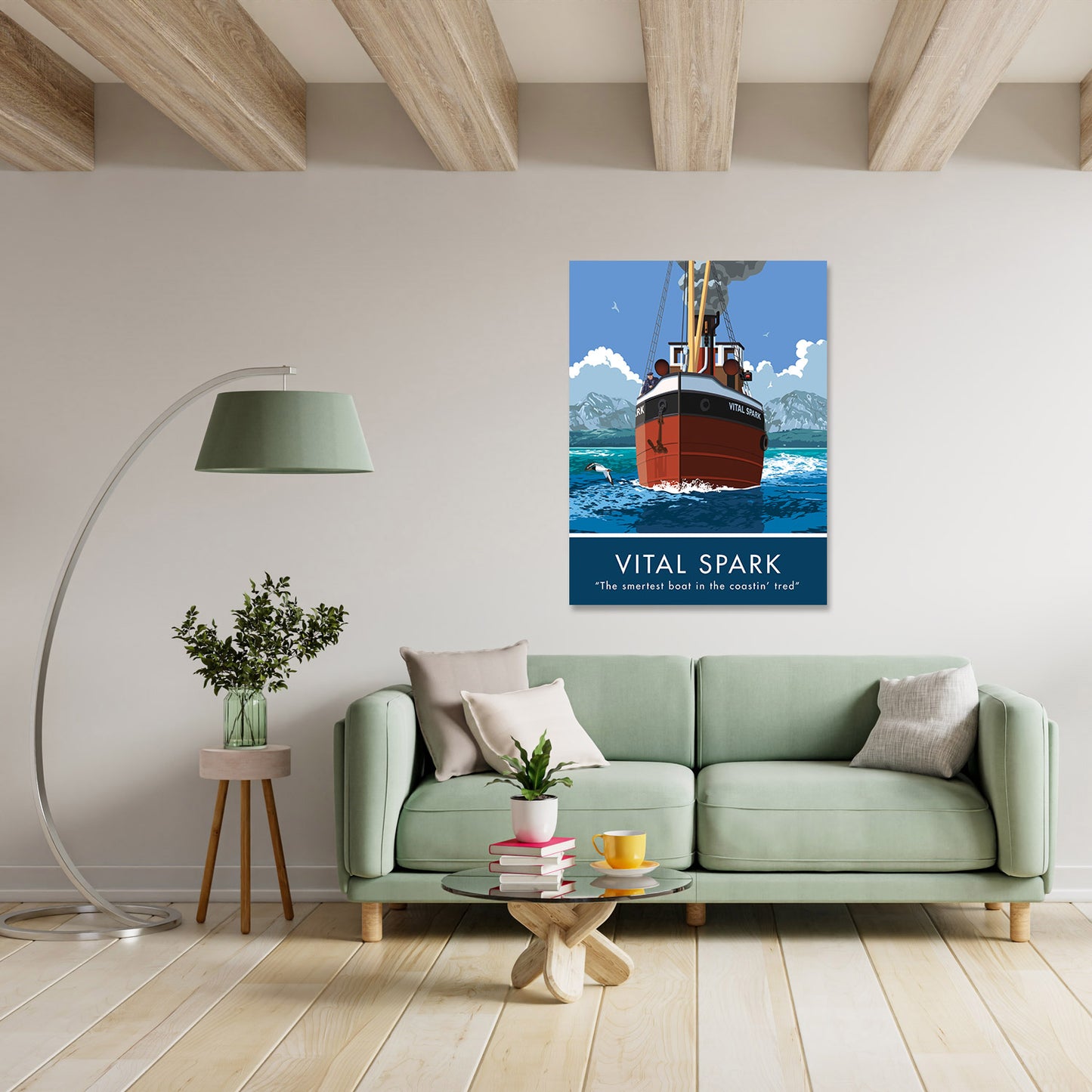 Vital Spark Art Print