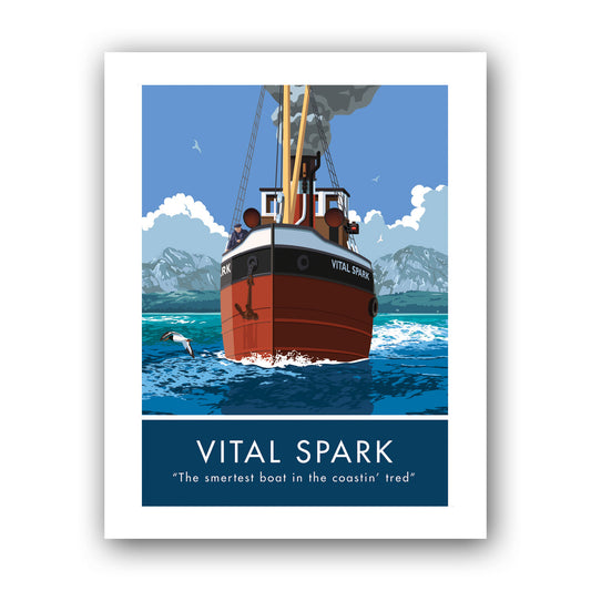 Vital Spark Art Print