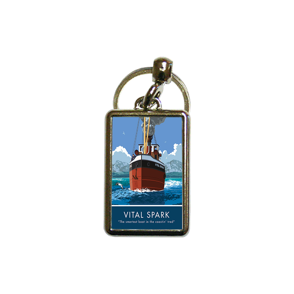 Vital Spark Metal Keyring