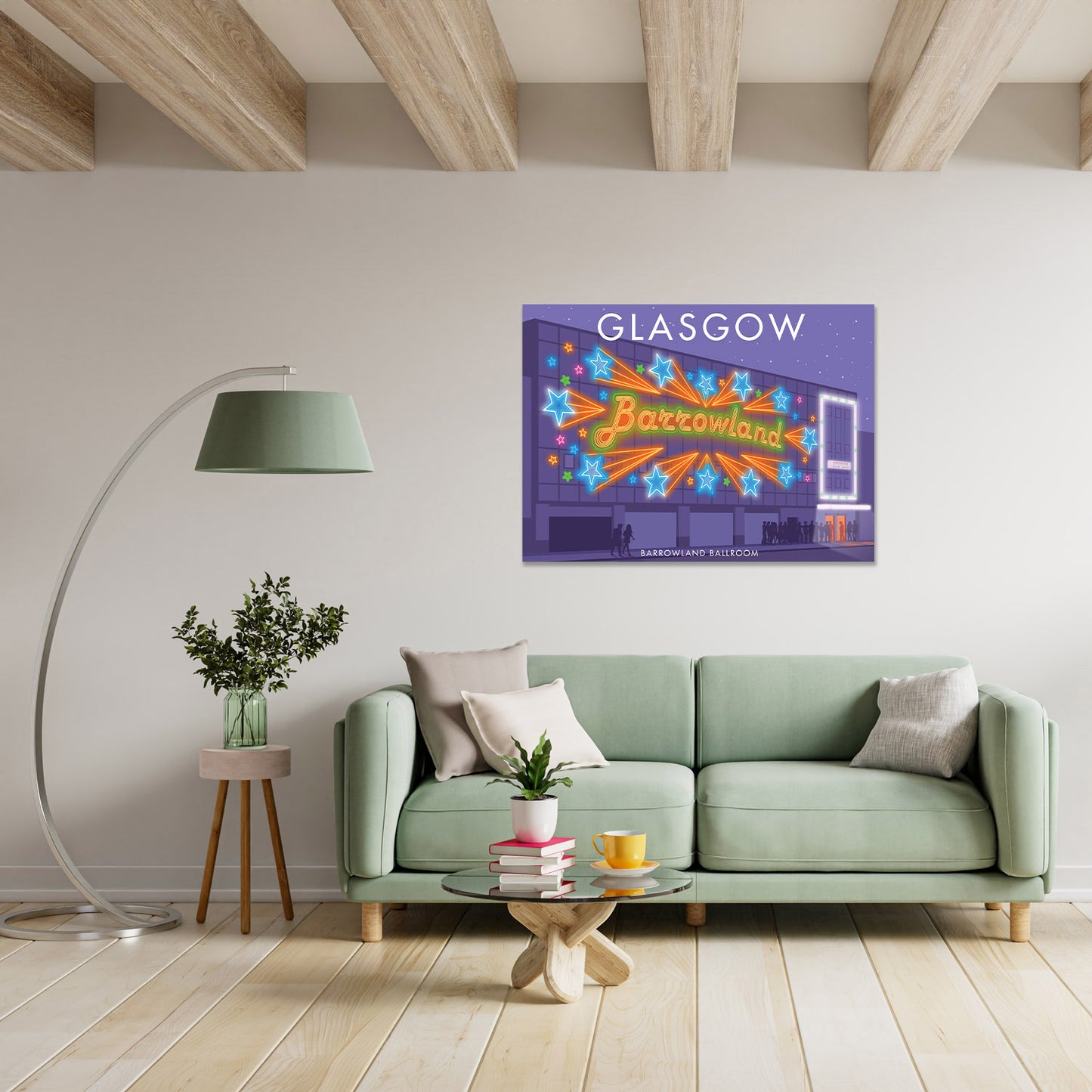 Barrowland Ballroom, Glasgow Art Print