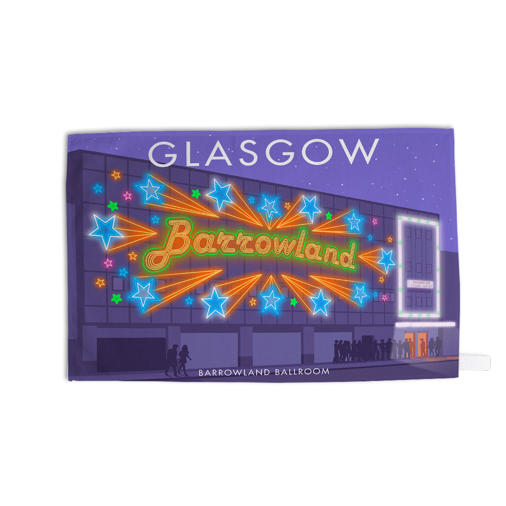 Barrowland Ballroom Glasgow Tea Towel Stephen Millership The