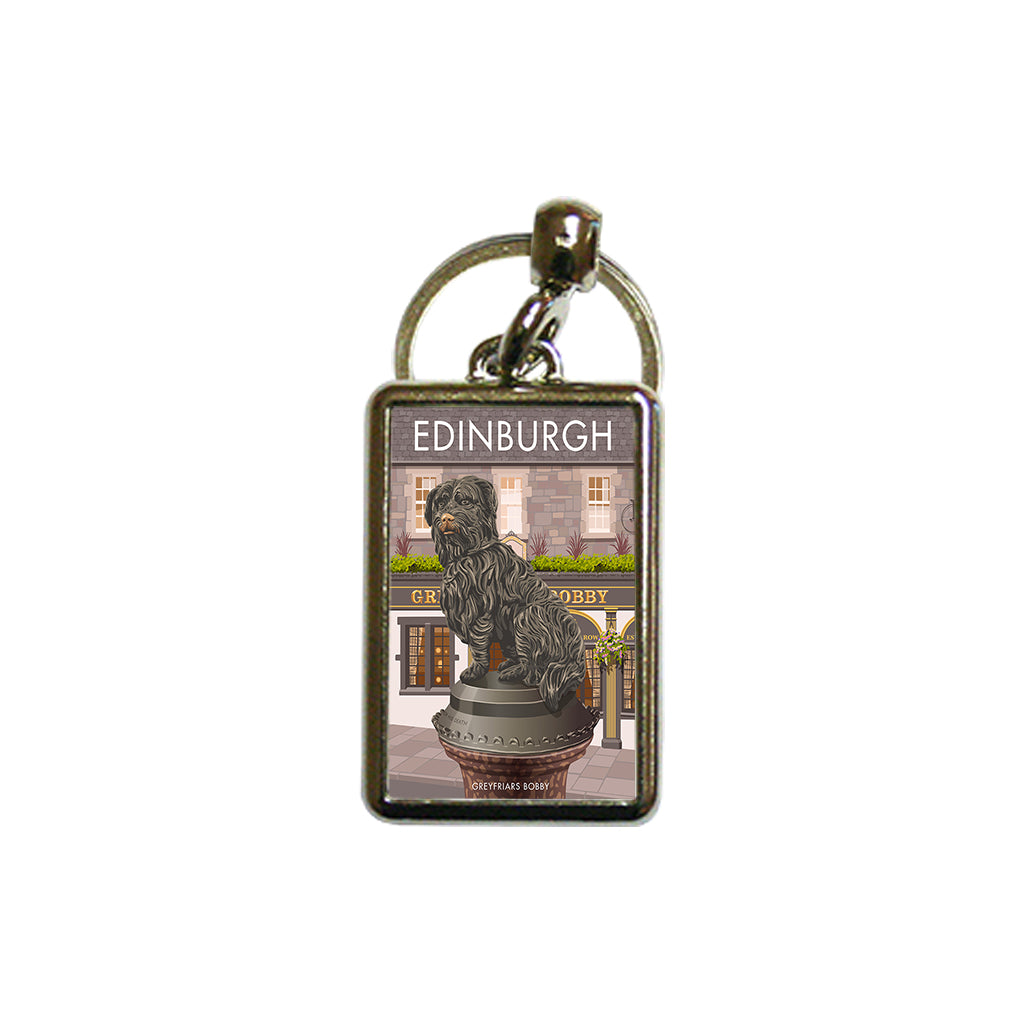 Greyfriars Bobby, Edinburgh Metal Keyring