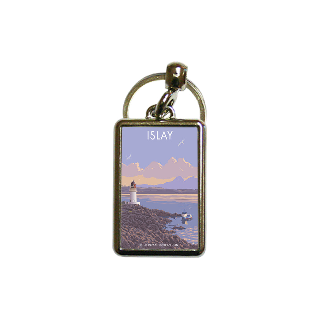Isle of Islay, Loch Indaal Metal Keyring
