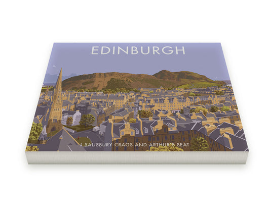 Salisbury Crags and Arthur's Seat, Edinburgh Canvas