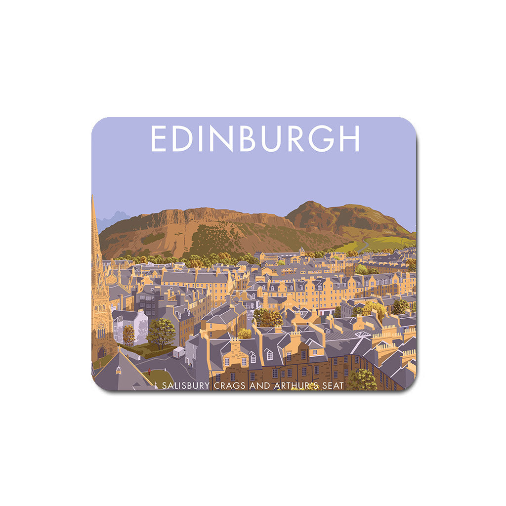 Salisbury Crags and Arthur's Seat, Edinburgh Mouse Mat