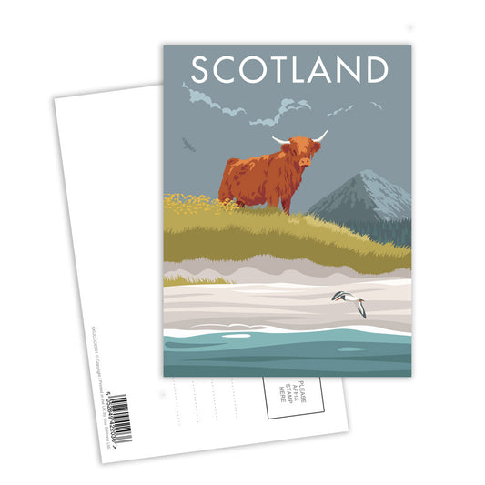 Scotland Postcard Pack of 8