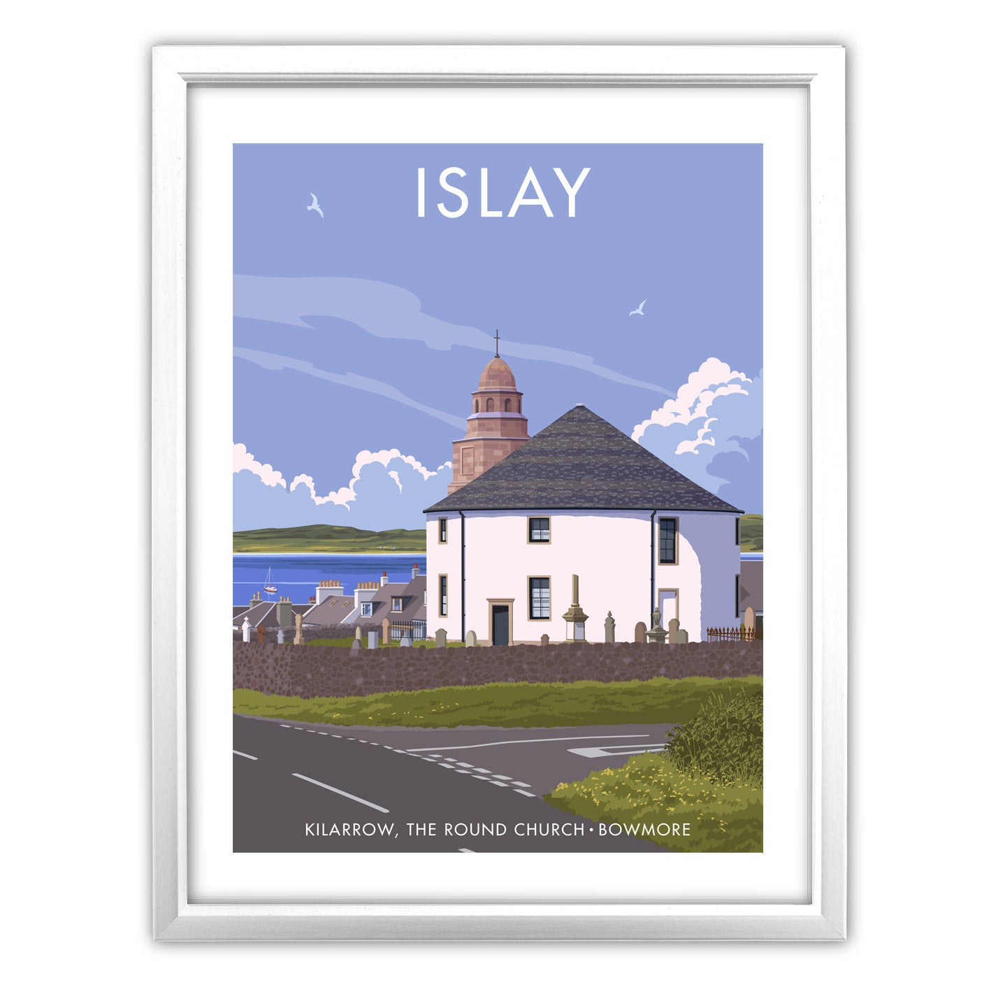 Kilarrow, The Round Church Art Print