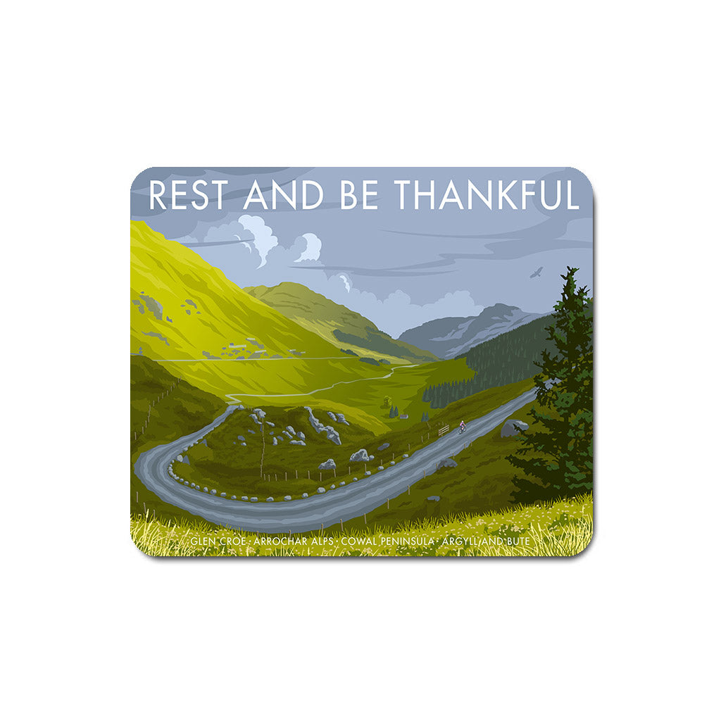 Rest and be Thankful Mouse Mat
