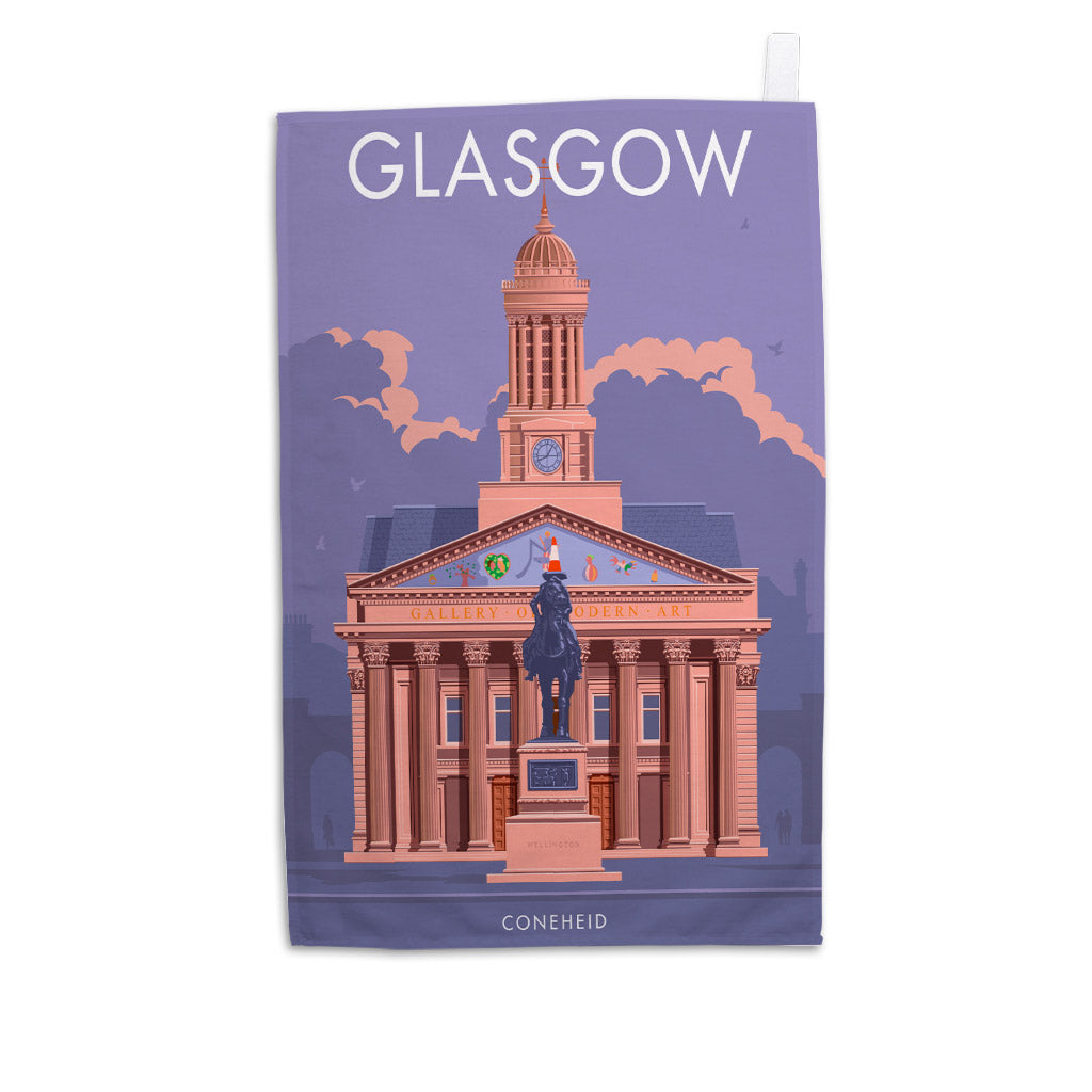 Coneheid, Glasgow Tea Towel