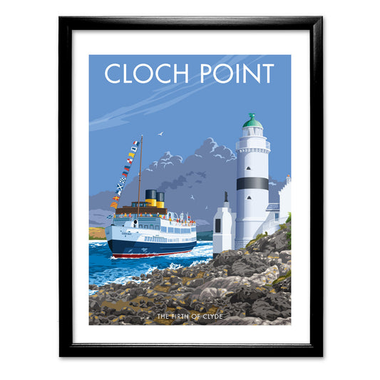 Cloch Point, Firth of Clyde Art Print